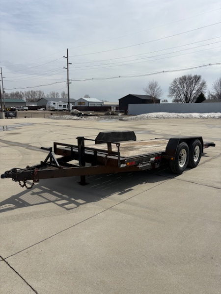 Used 2009 PJ Trailers TB18-BP Tilt Trailer