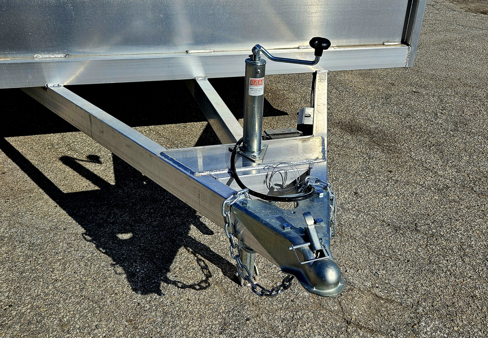 New 80 X 16 ALUMINUM BI-FOLD REAR GATE UTILITY TANDEM 3500# AXLES TRIUMPH 2026