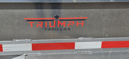 New 80 X 16 ALUMINUM BI-FOLD REAR GATE UTILITY TANDEM 3500# AXLES TRIUMPH 2026