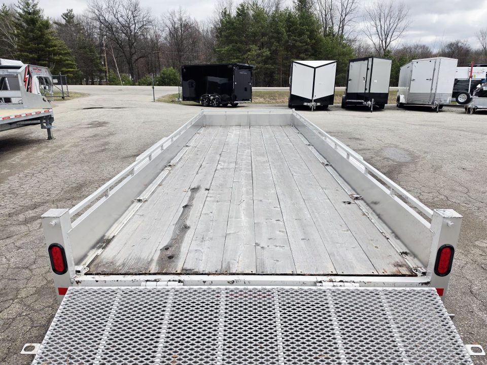 New 80" X 20' ALUMINUM TANDEM 3500# AXLES UTILITY TRAILER BI-FOLD GATE 2026 TRIUMPH
