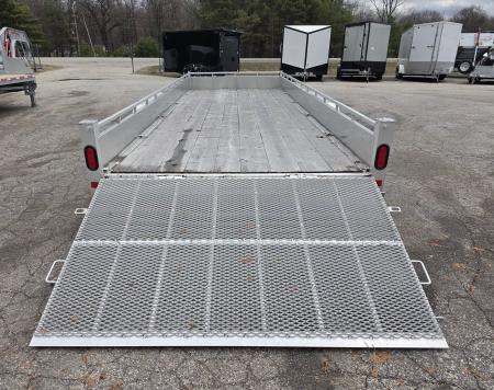 New 80" X 20' ALUMINUM TANDEM 3500# AXLES UTILITY TRAILER BI-FOLD GATE 2026 TRIUMPH