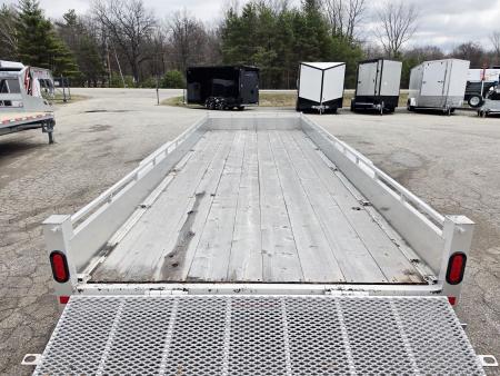 New 80" X 20' ALUMINUM TANDEM 3500# AXLES UTILITY TRAILER BI-FOLD GATE 2026 TRIUMPH