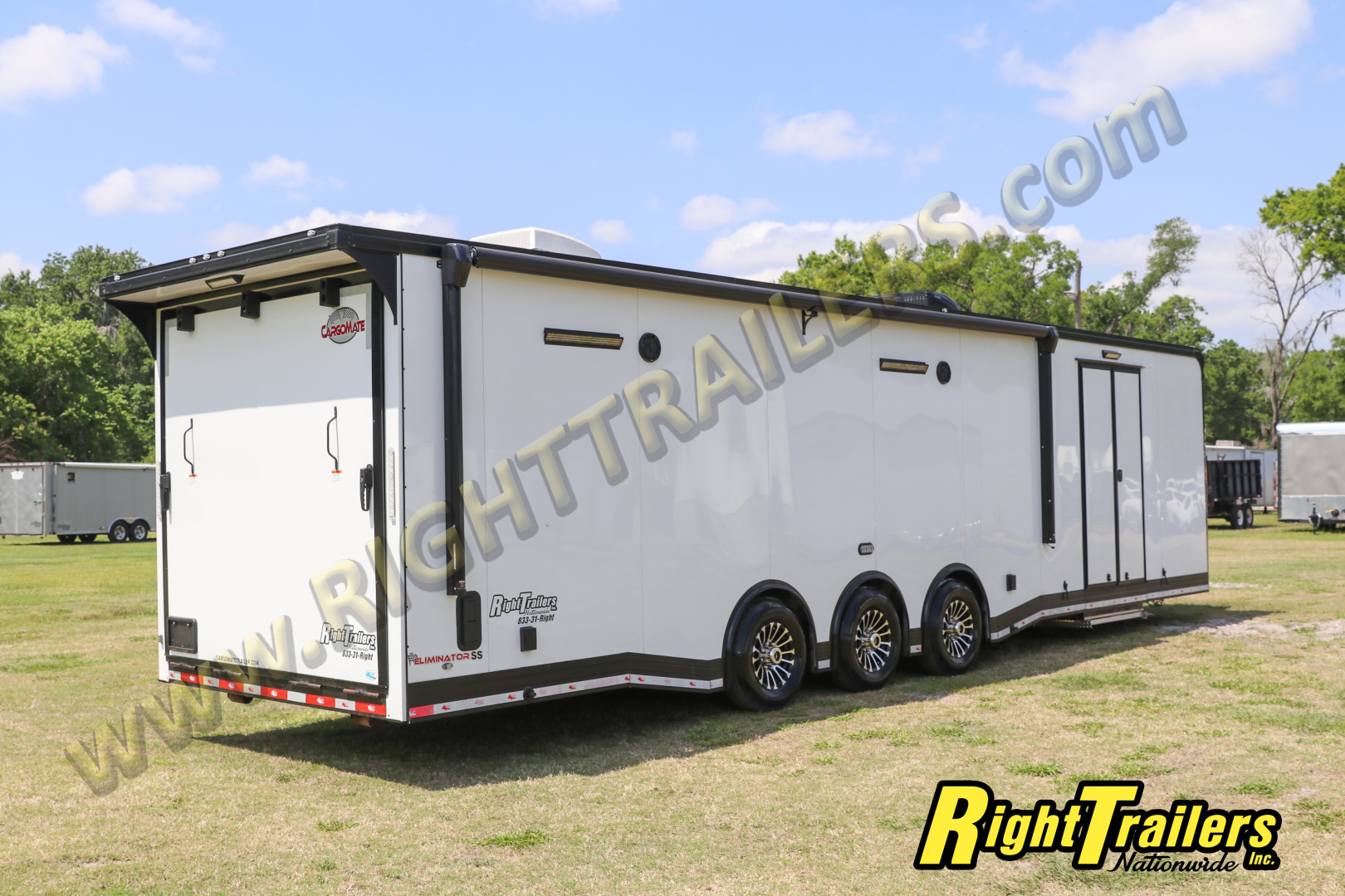 Used 2023 8.5x34 Cargo Mate Race Trailer