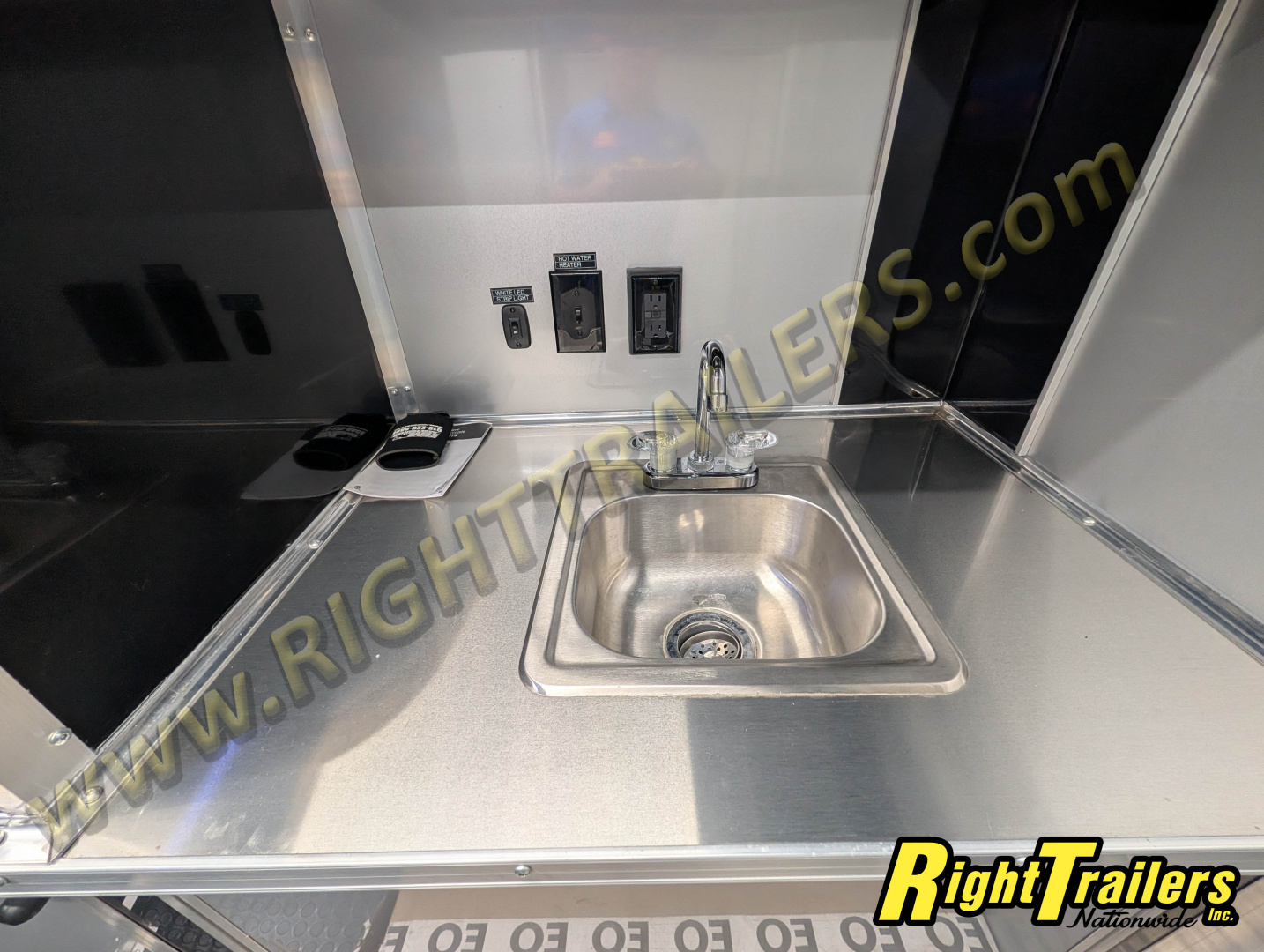 Used 2023 8.5x34 Cargo Mate Race Trailer