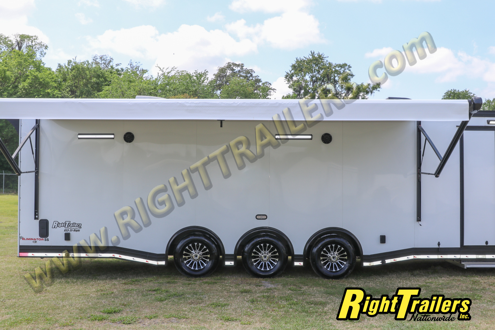 Used 2023 8.5x34 Cargo Mate Race Trailer