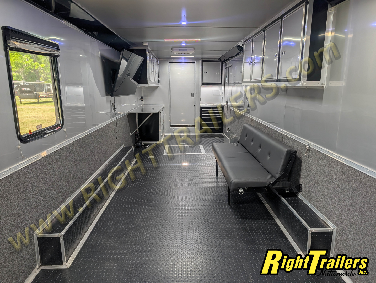 Used 2023 8.5x34 Cargo Mate Race Trailer
