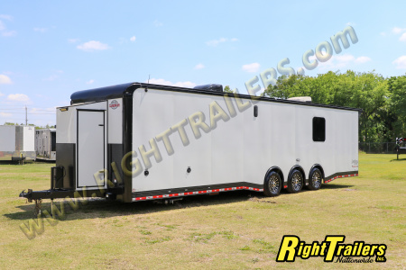 Used 2023 8.5x34 Cargo Mate Race Trailer