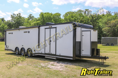 Used 2023 8.5x34 Cargo Mate Race Trailer