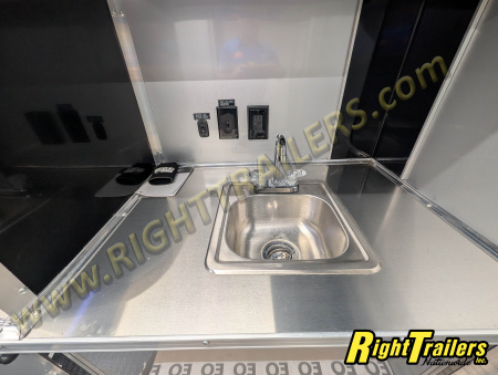 Used 2023 8.5x34 Cargo Mate Race Trailer