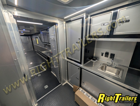Used 2023 8.5x34 Cargo Mate Race Trailer