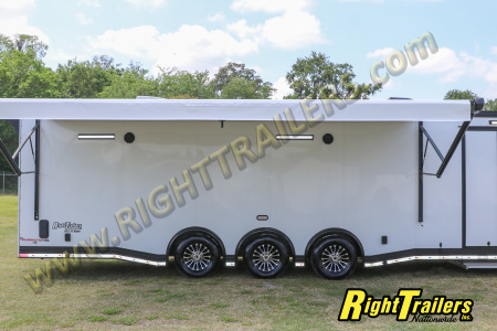 Used 2023 8.5x34 Cargo Mate Race Trailer