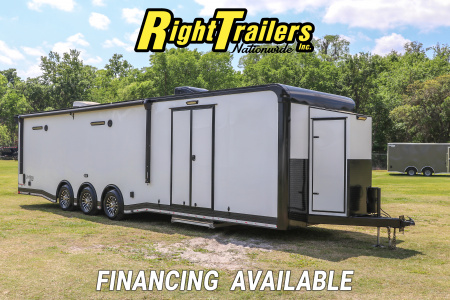Used 2023 8.5x34 Cargo Mate Race Trailer
