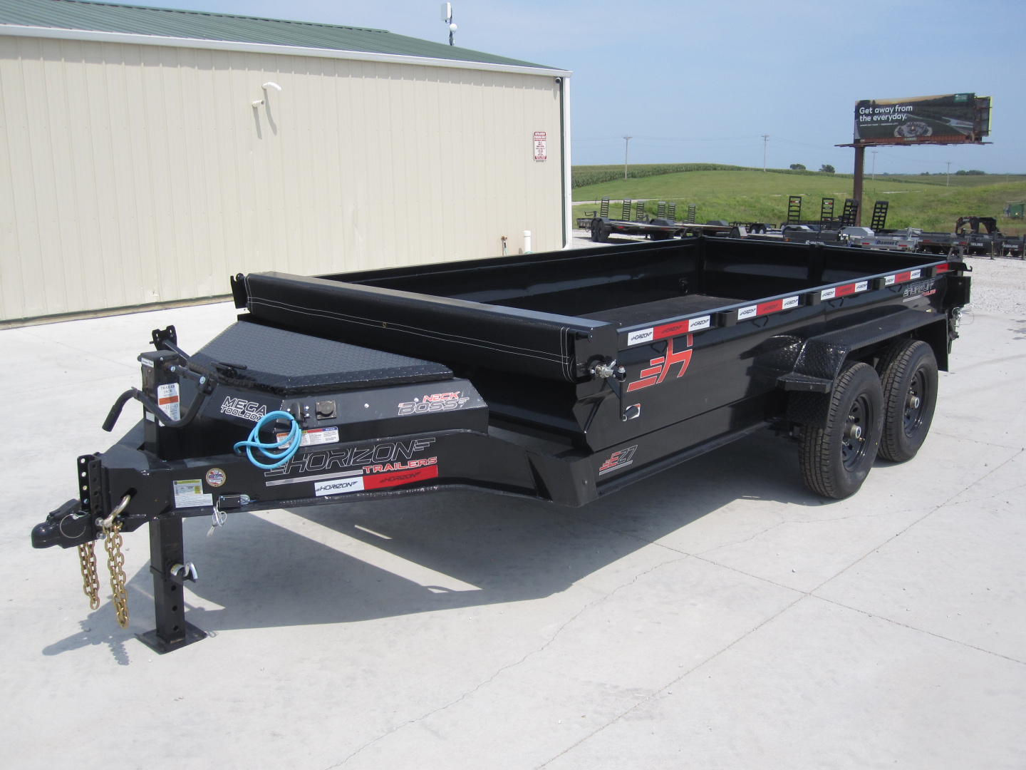 New 2025 Horizon Trailers 83x14 EZ7 Dump Trailer