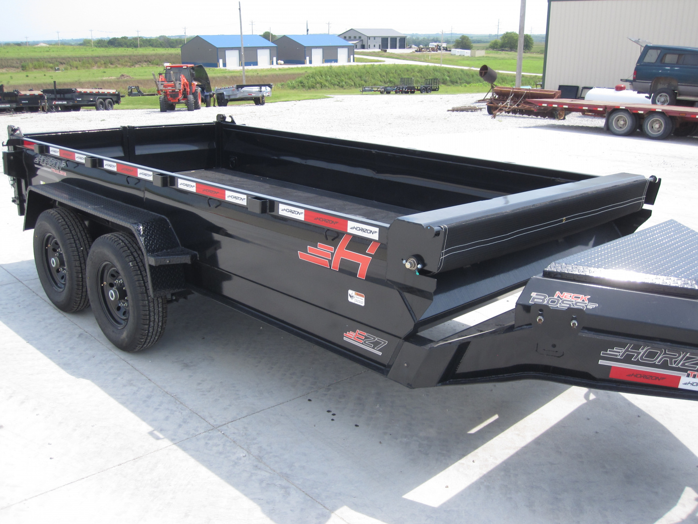 New 2025 Horizon Trailers 83x14 EZ7 Dump Trailer