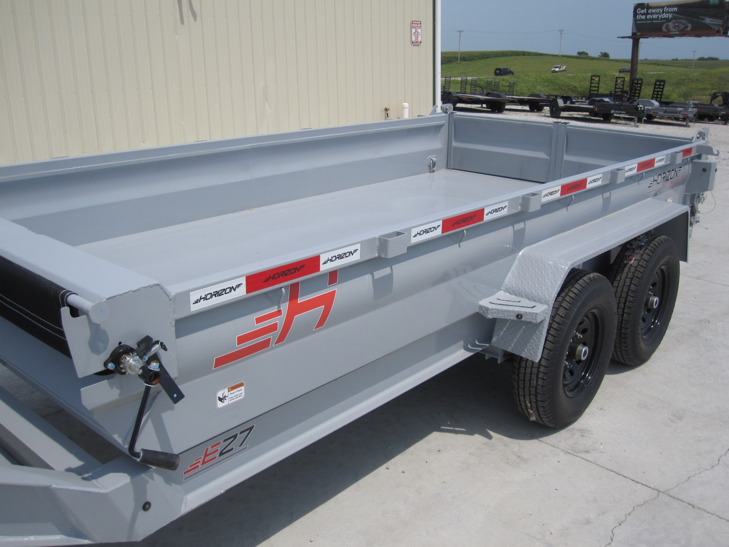 New 2025 Horizon Trailers 83x14 EZ7 Dump Trailer