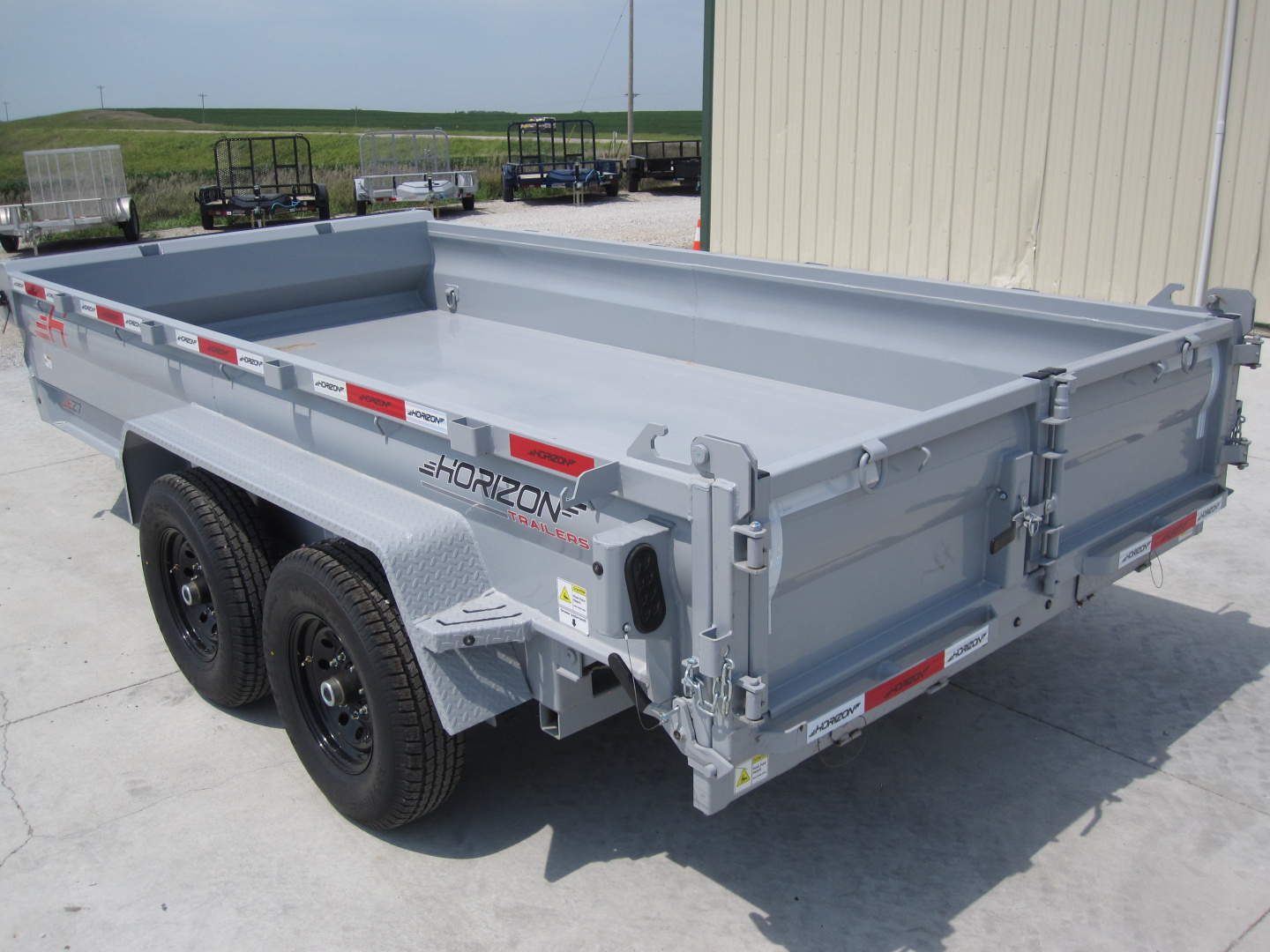 New 2025 Horizon Trailers 83x14 EZ7 Dump Trailer