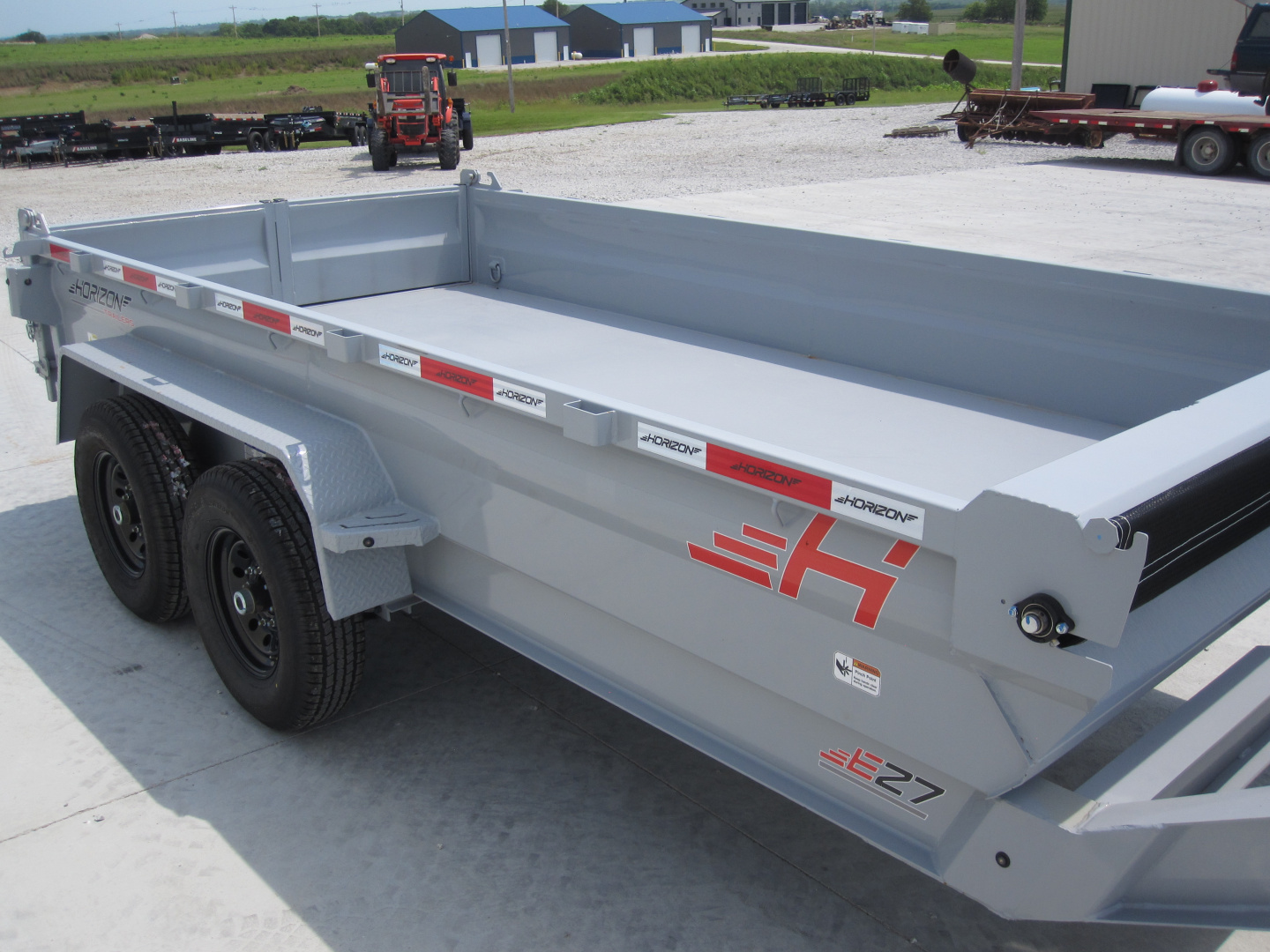 New 2025 Horizon Trailers 83x14 EZ7 Dump Trailer