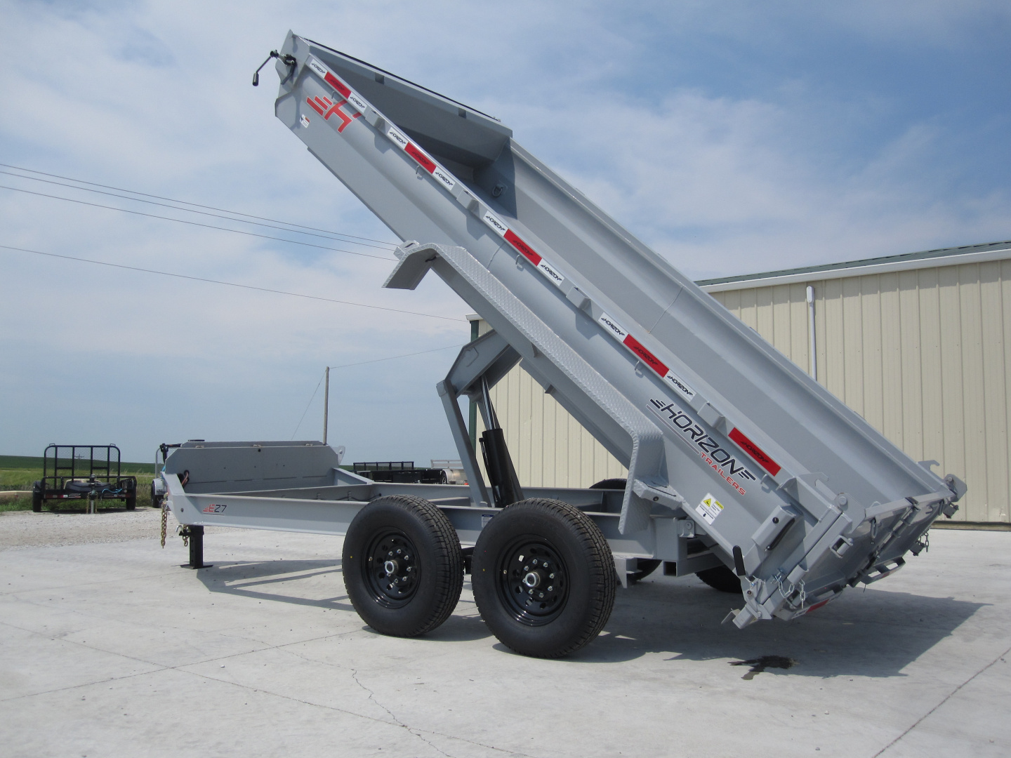 New 2025 Horizon Trailers 83x14 EZ7 Dump Trailer