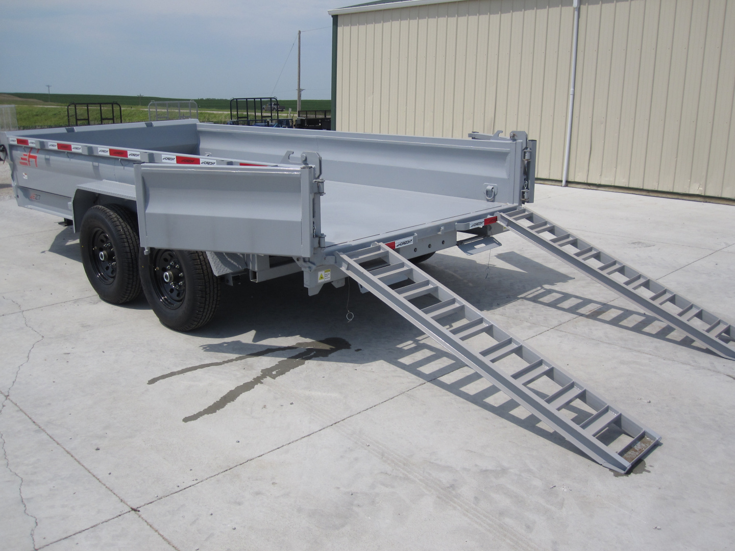 New 2025 Horizon Trailers 83x14 EZ7 Dump Trailer