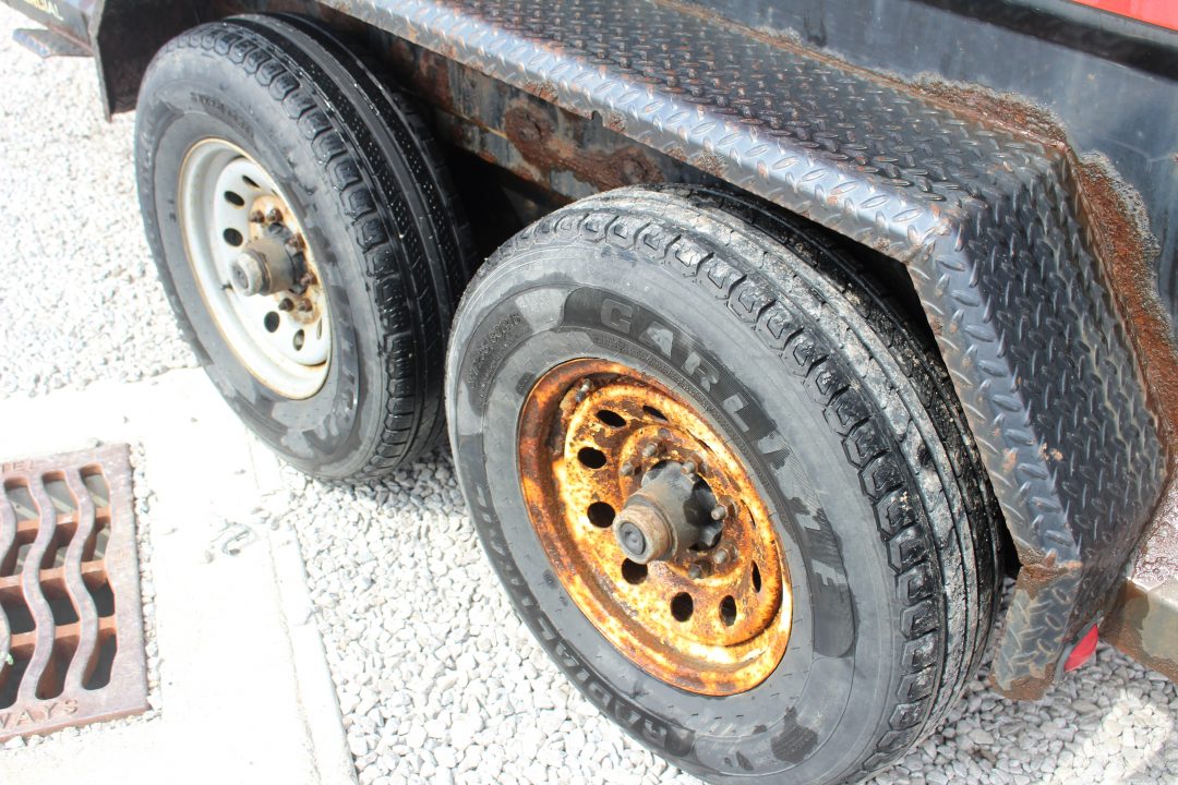 Used 2018 Moritz 6' 10" x 12' Heavy Commercial DLH Series Dump Trailer - 14000# GVW