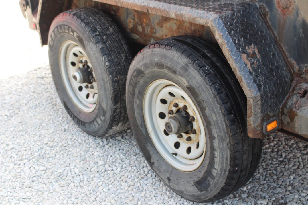 Used 2018 Moritz 6' 10" x 12' Heavy Commercial DLH Series Dump Trailer - 14000# GVW