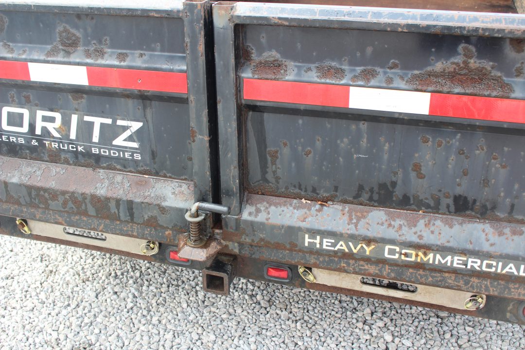 Used 2018 Moritz 6' 10" x 12' Heavy Commercial DLH Series Dump Trailer - 14000# GVW