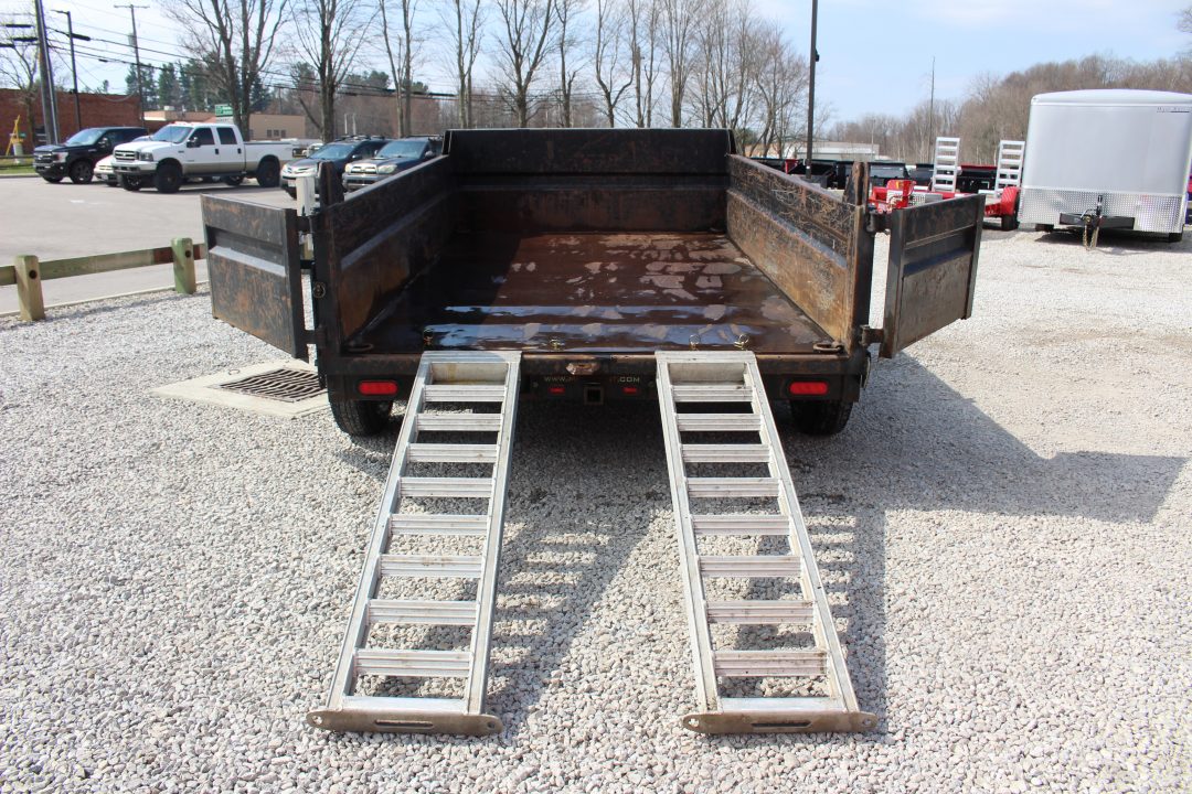 Used 2018 Moritz 6' 10" x 12' Heavy Commercial DLH Series Dump Trailer - 14000# GVW