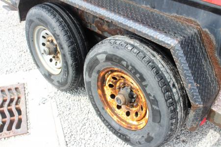 Used 2018 Moritz 6' 10" x 12' Heavy Commercial DLH Series Dump Trailer - 14000# GVW