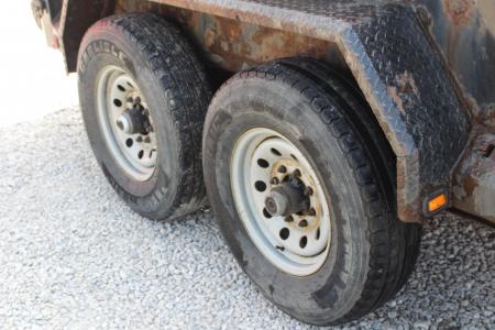 Used 2018 Moritz 6' 10" x 12' Heavy Commercial DLH Series Dump Trailer - 14000# GVW