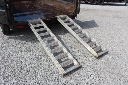 Used 2018 Moritz 6' 10" x 12' Heavy Commercial DLH Series Dump Trailer - 14000# GVW