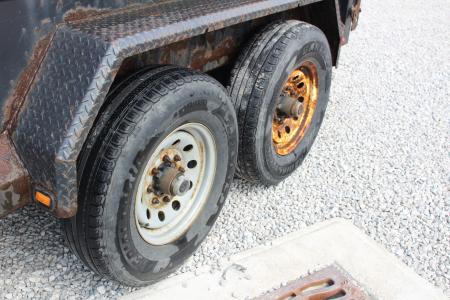 Used 2018 Moritz 6' 10" x 12' Heavy Commercial DLH Series Dump Trailer - 14000# GVW