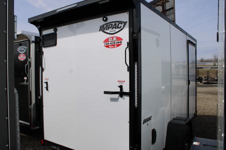 New 2026 Impact Trailers 6X12 R WITH 7' INTERIOR HEIGHT STOCK ID 52464 Cargo / Enclosed Trailer