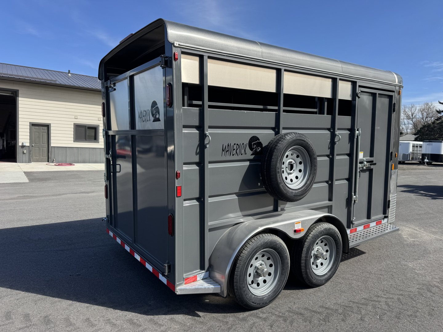 New 2026 Maverick 14' Stock Bumper Pull