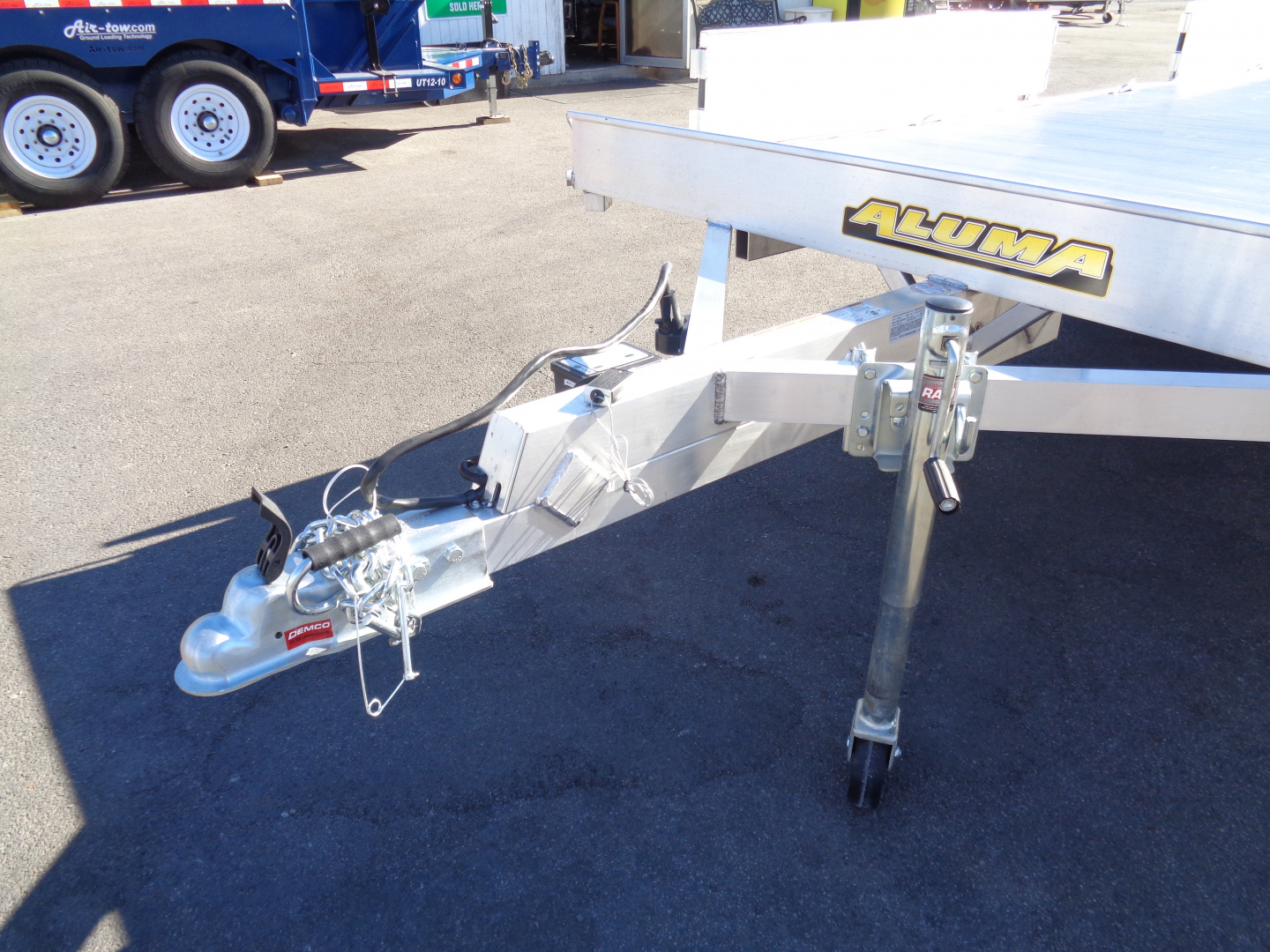 New 2026 Aluma * A8818 * 18Ft Over the Axle 4 Place ATV Trailer