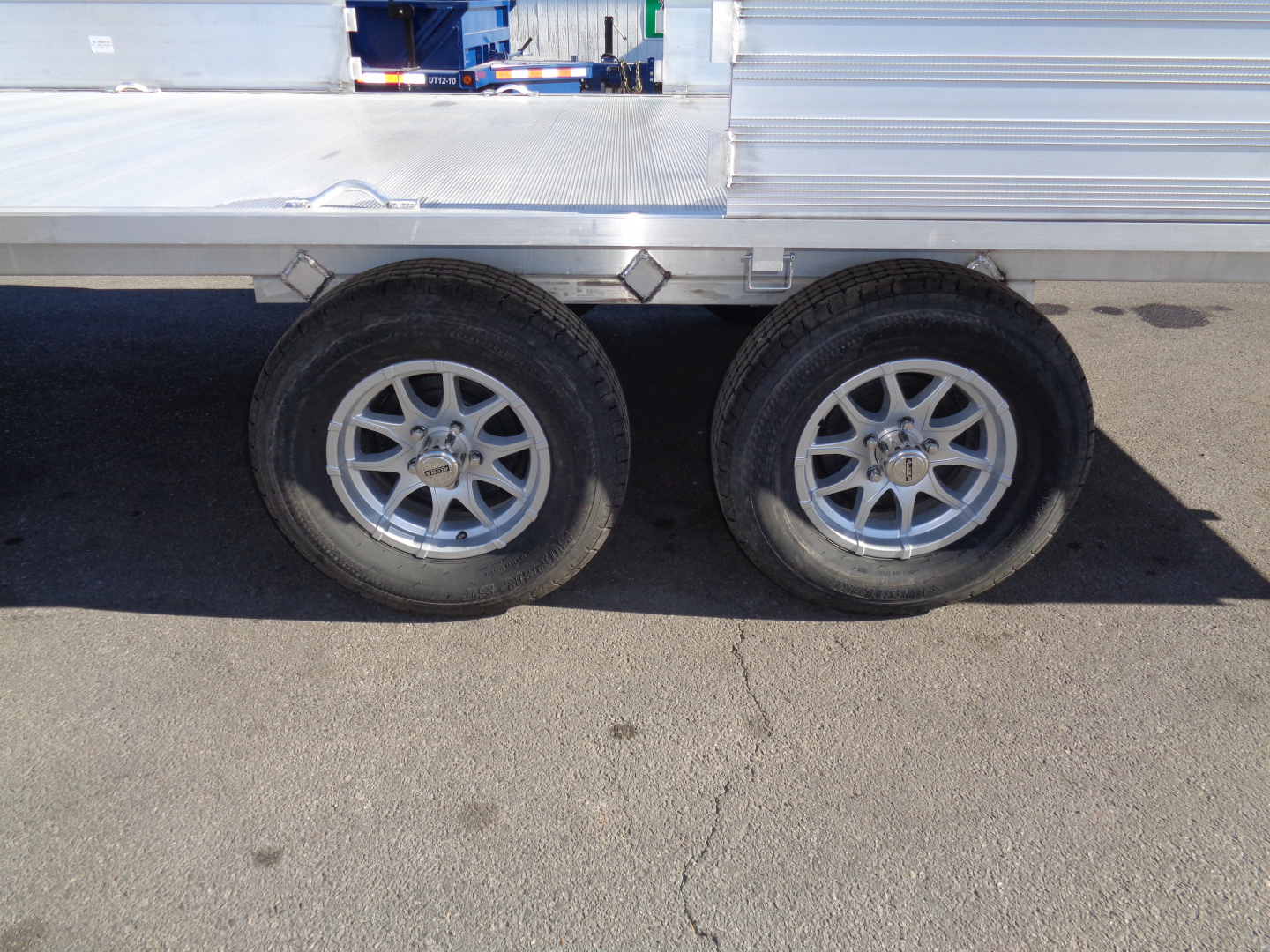 New 2026 Aluma * A8818 * 18Ft Over the Axle 4 Place ATV Trailer