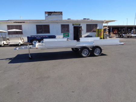 New 2026 Aluma * A8818 * 18Ft Over the Axle 4 Place ATV Trailer