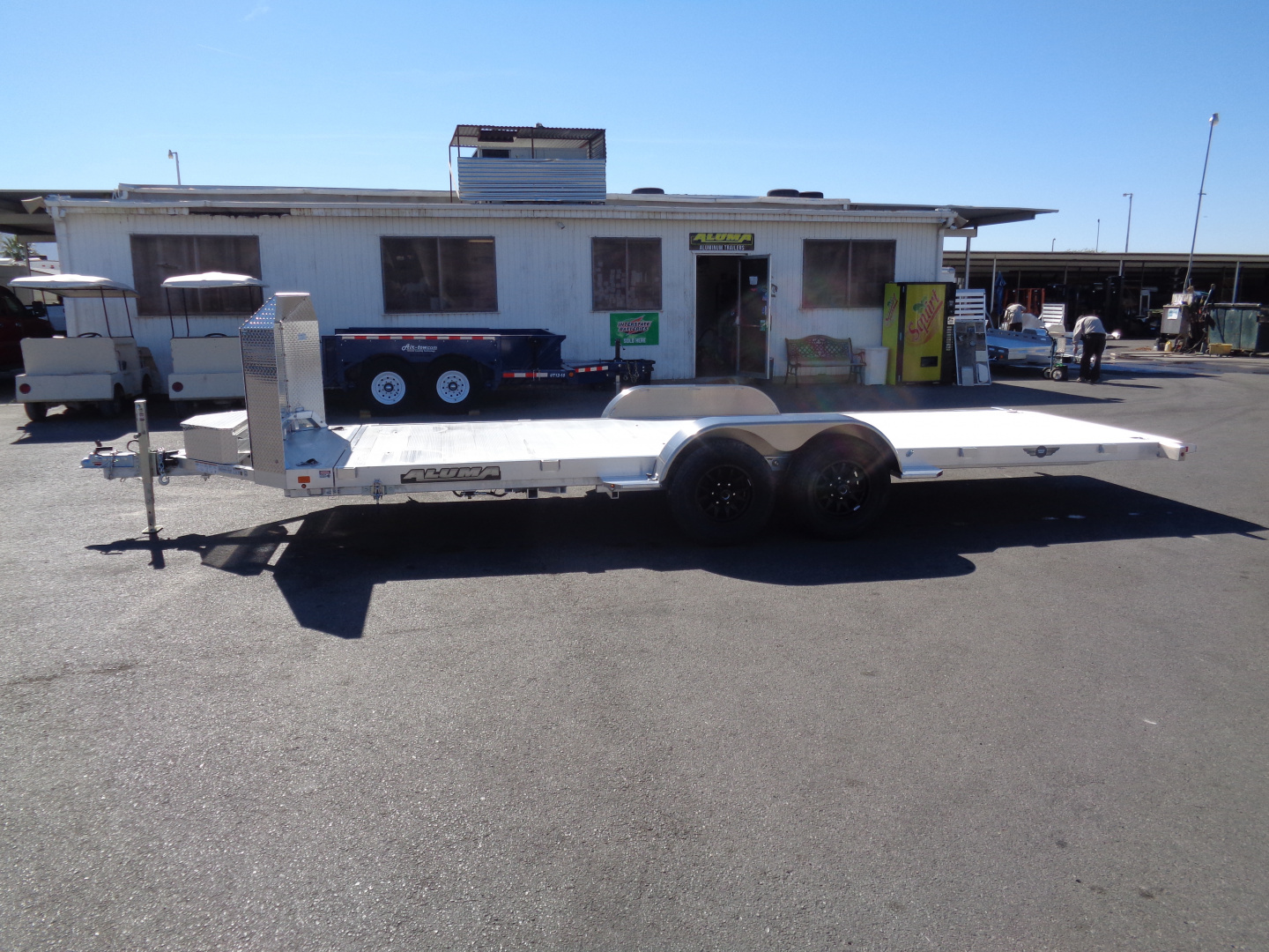 New 2026 ALUMA * 8220H-TILT-ANV * 20Ft Tilt Anniversary Edition 10k Car Hauler