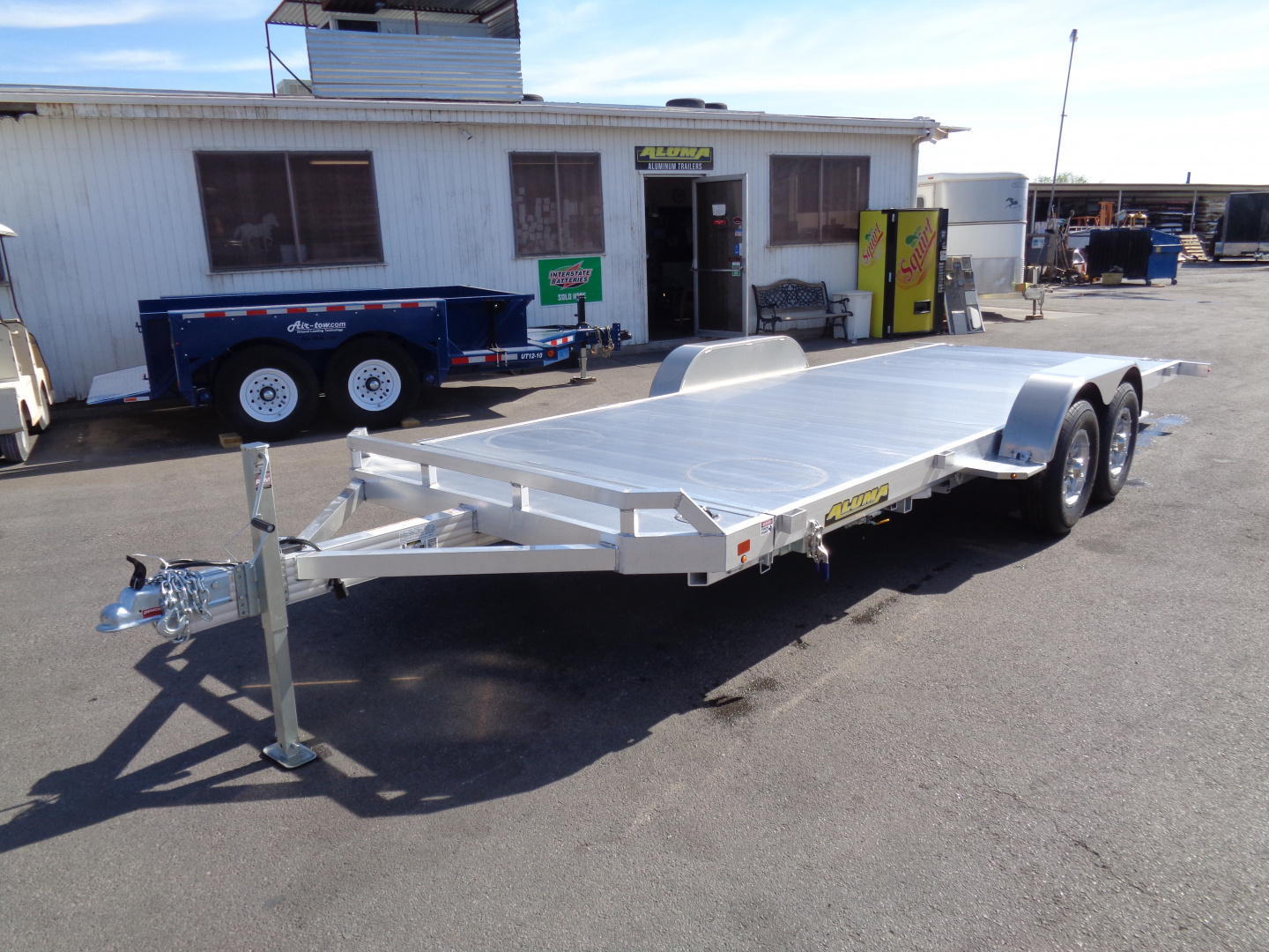 New 2026 Aluma * 8220H TILT * 20Ft Tandem Axle 10k Tilt Car Hauler