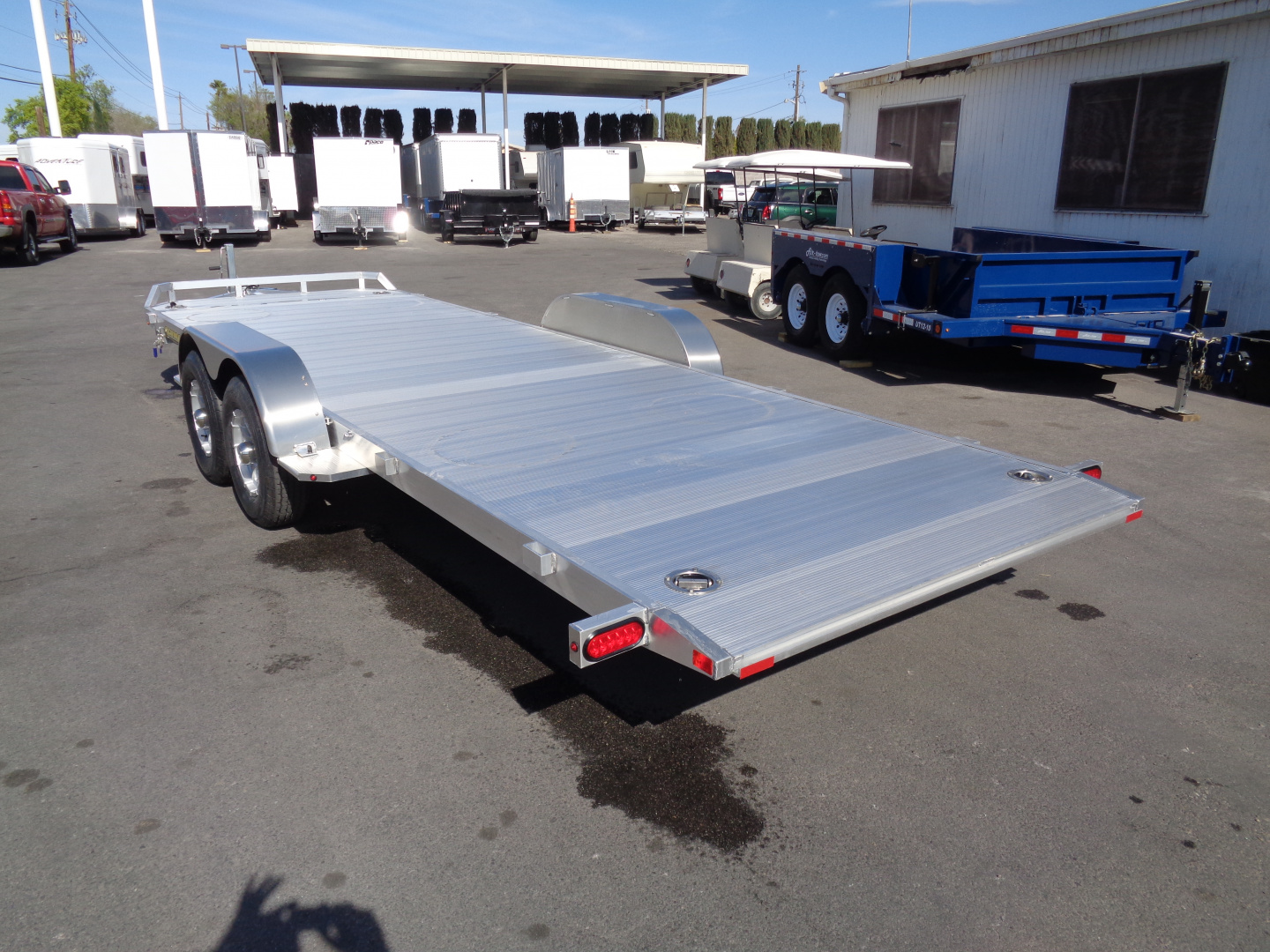 New 2026 Aluma * 8220H TILT * 20Ft Tandem Axle 10k Tilt Car Hauler