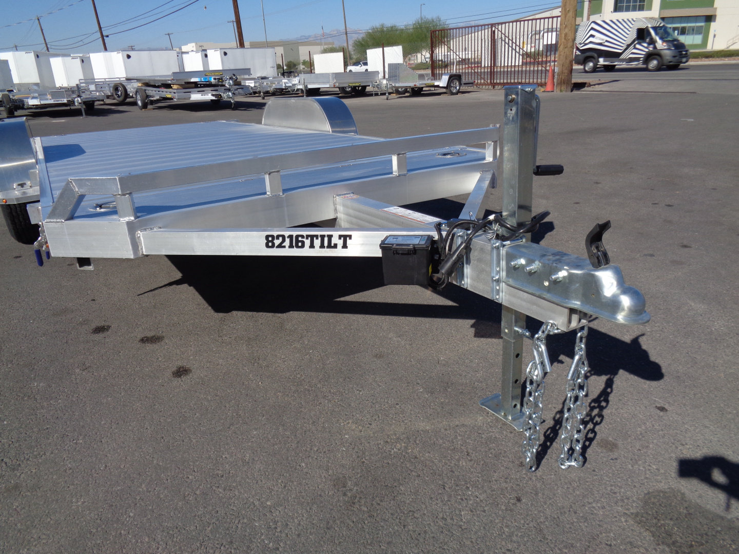 New 2027 Aluma * 8216 Tilt * 16Ft Aluminum Tilt 7k Car Hauler