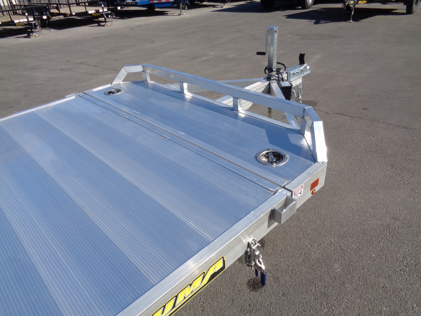 New 2027 Aluma * 8216 Tilt * 16Ft Aluminum Tilt 7k Car Hauler