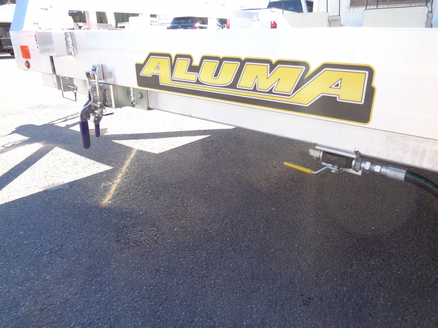 New 2027 Aluma * 8216 Tilt * 16Ft Aluminum Tilt 7k Car Hauler