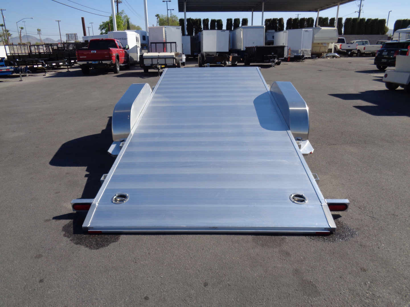 New 2027 Aluma * 8216 Tilt * 16Ft Aluminum Tilt 7k Car Hauler