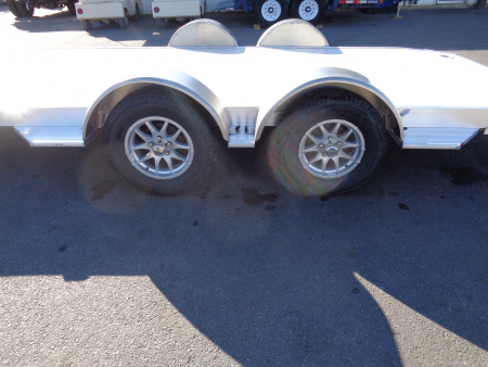 New 2027 Aluma * 8218 DT * 18Ft Tandem Axle 7k Aluminum Car Hauler w/ Spread Axles