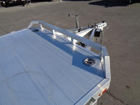 New 2027 Aluma * 8218 DT * 18Ft Tandem Axle 7k Aluminum Car Hauler w/ Spread Axles