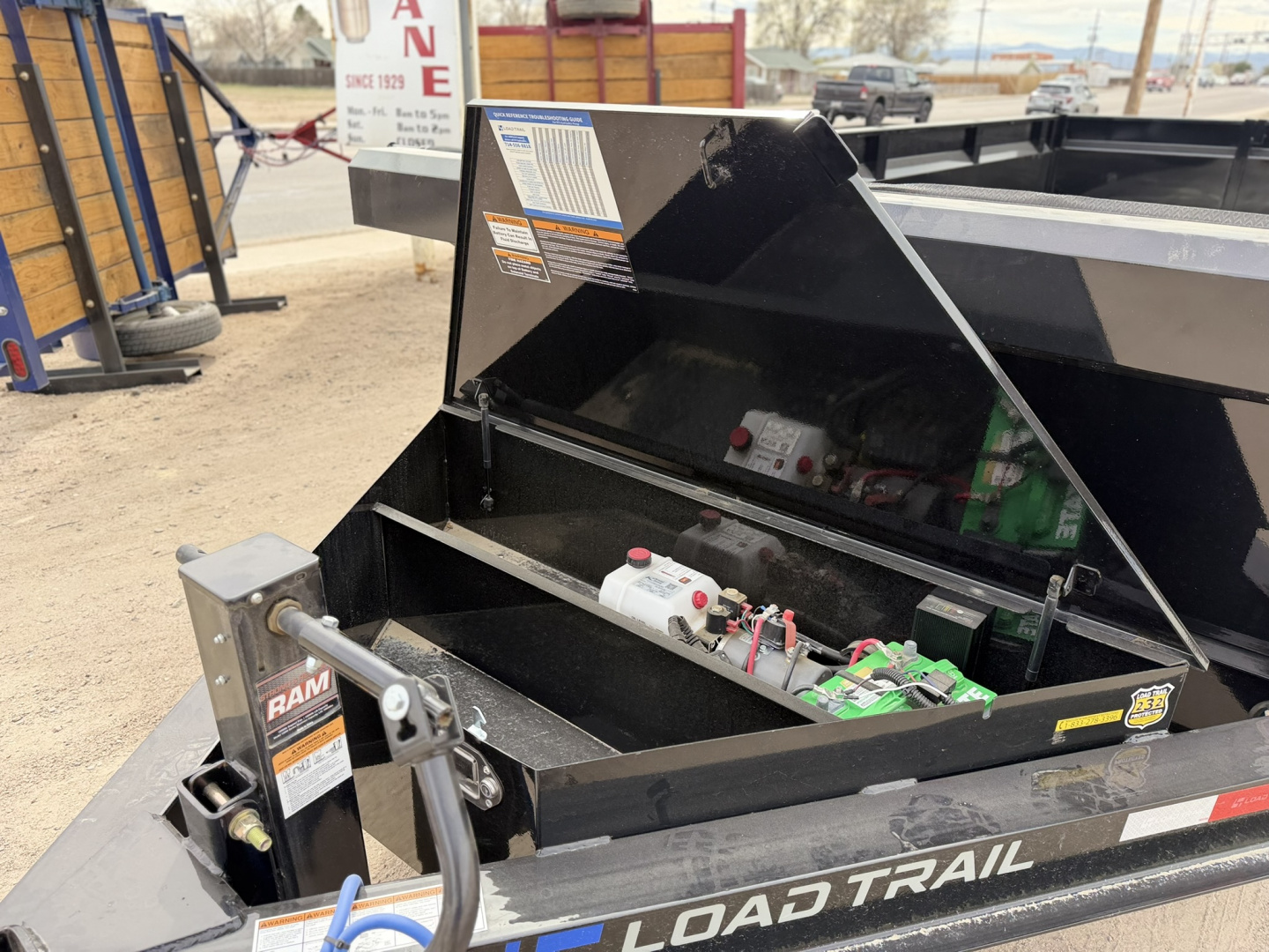 New 2026 Load Trail 7-16 Dump 7K Axles