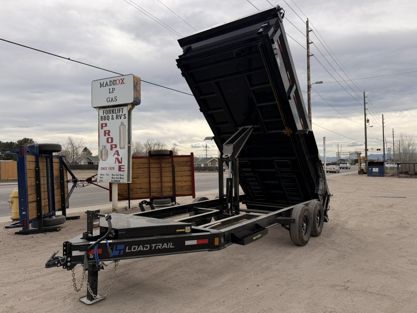 New 2026 Load Trail 7-16 Dump 7K Axles