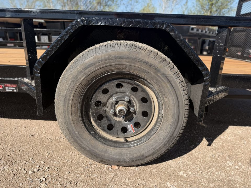 New 2026 Load Trail 7-14 Ramp Gate Utility W/ ATV Ramps 3K GVWR