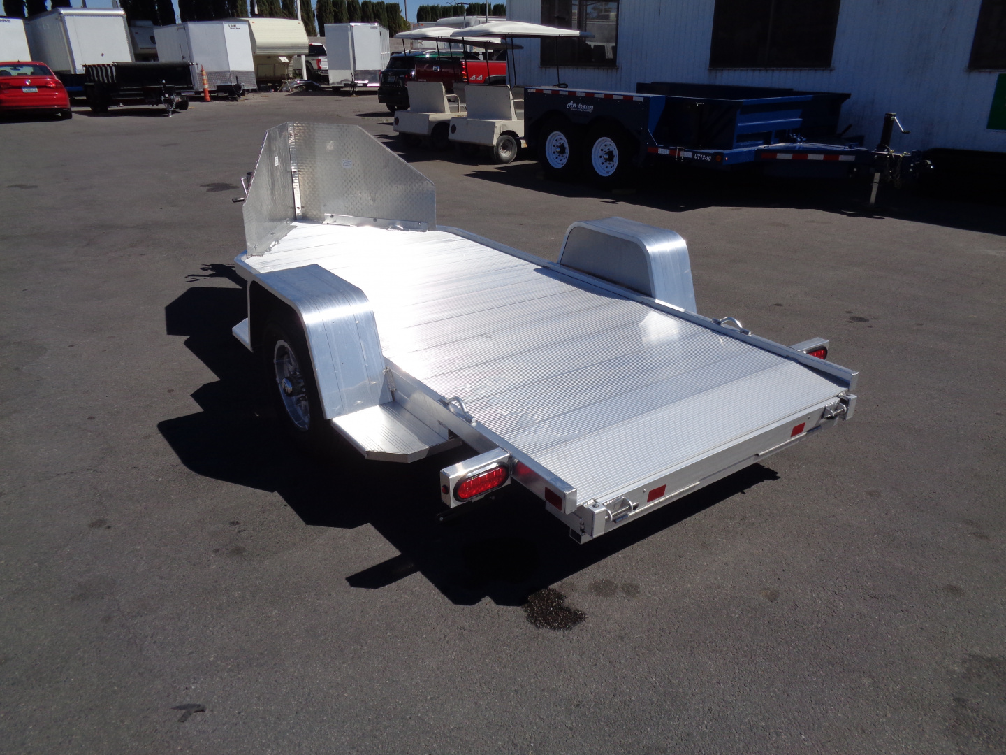 New 2027 Aluma * MC10 * Single Axle Motorcycle Trailer