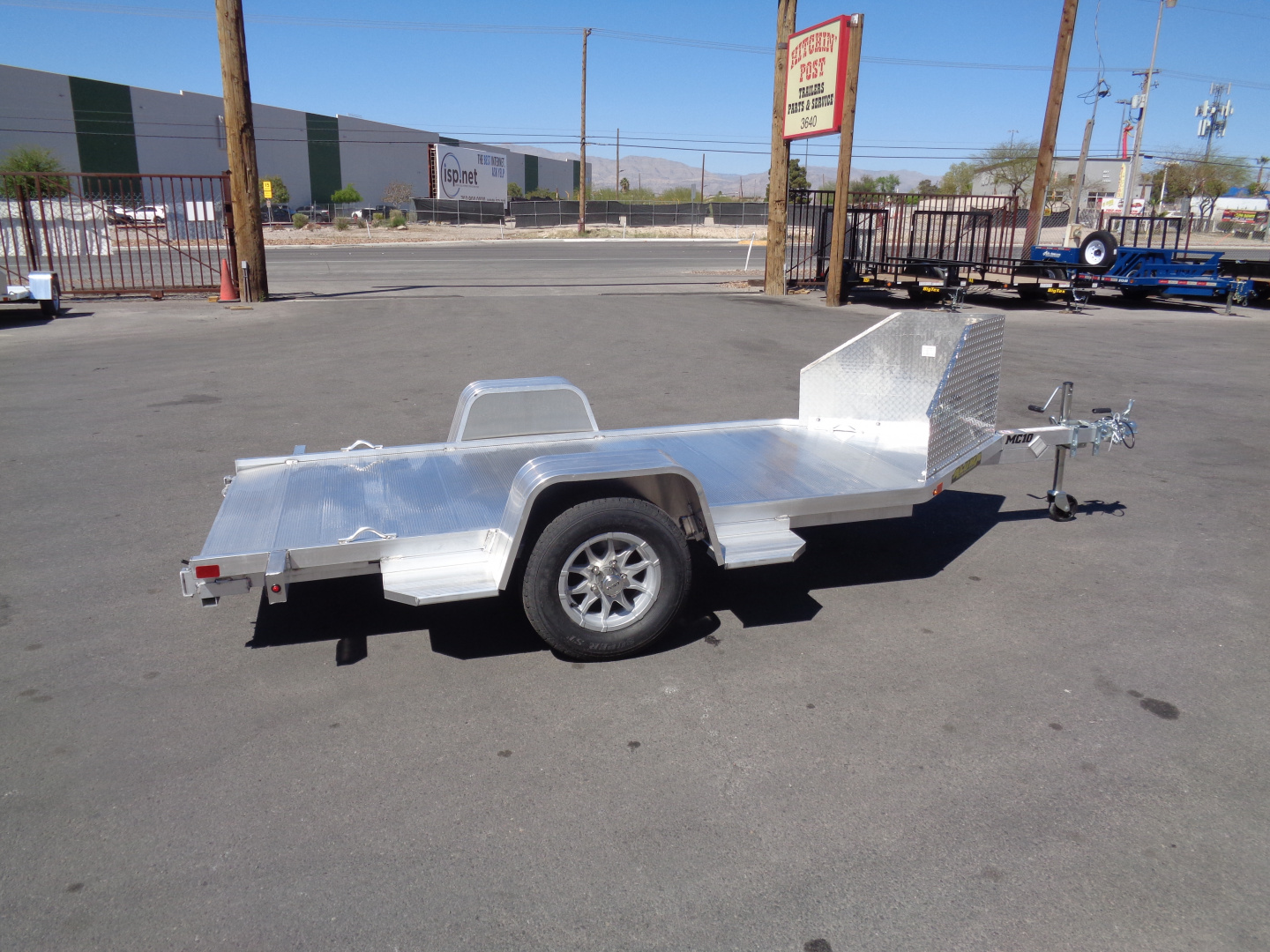 New 2027 Aluma * MC10 * Single Axle Motorcycle Trailer